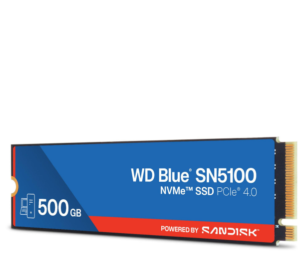 WD 500GB M.2 PCIe Gen4 NVMe Blue SN5100 WDS500G5B0E-00CPE0 - 1361028 - zdjęcie 3
